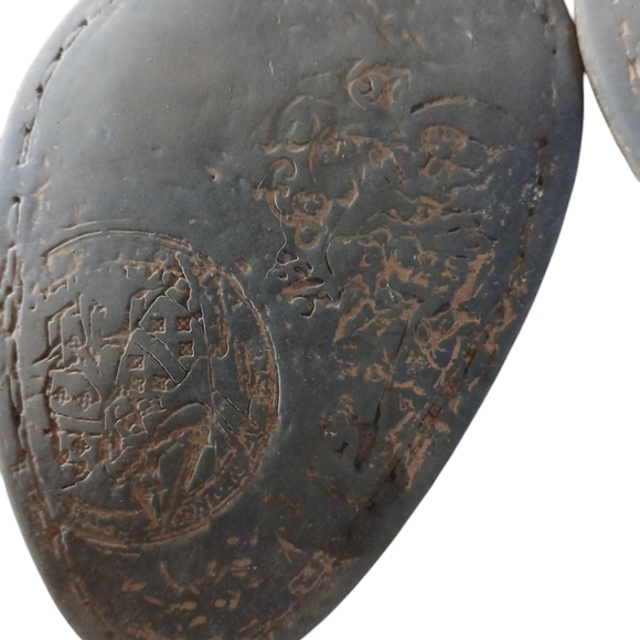 Crown Vintage Western Ankle Boots Studded Harness Leather Moto Booties Size 7.5 - Picture 9 of 14